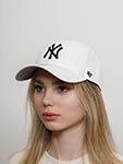 Бейсболка 47 BRAND арт. B-RAC17CTP-WH New York Yankees MLB (белый)